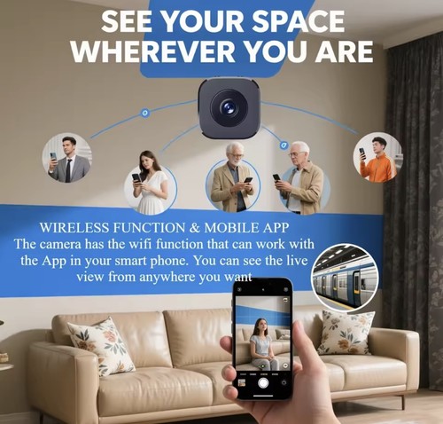 Telecamera wifi mini hd - wifi,