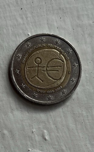 Moneta rara euro della - da,
