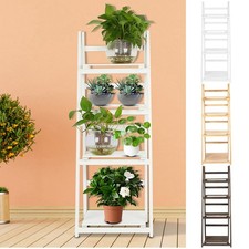 Scaffale scala 4 livelli espositore casa libreria supporto piante fiori portaoggetti