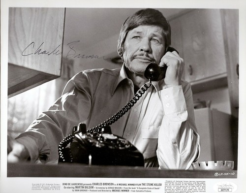 Foto firmata charles bronson - charles,