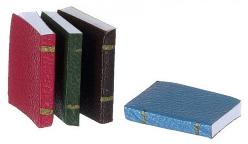 Bambole casa libri con - 4,