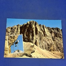 DOLOMITI LA MARMOLADA VERSANTE SUD - A COLORI - CARTOLINA