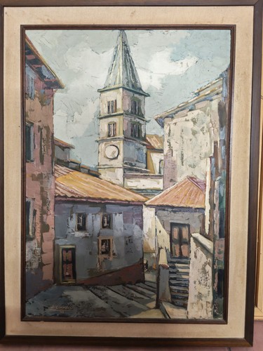 Dipinto olio tela - olio,