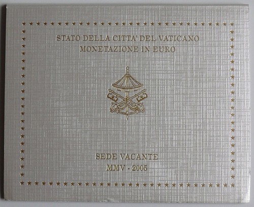 Vaticano kms 2005 sede vacante - vaticano,