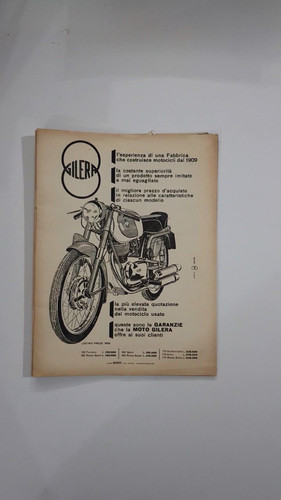 Pubblicita gilera ritaglio - gilera,