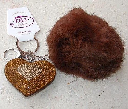 Brillante cuore pompon - brillante,