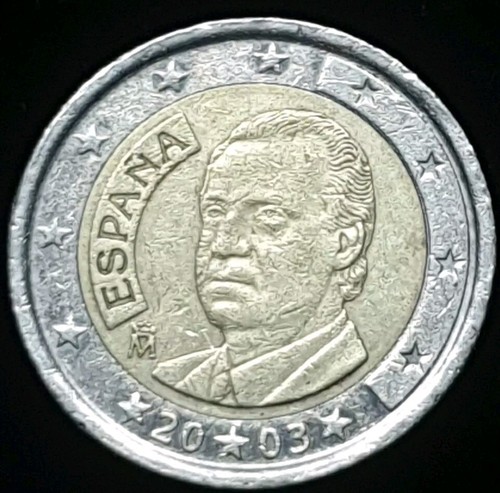 Moneta euro spagna 2003 - spagna,