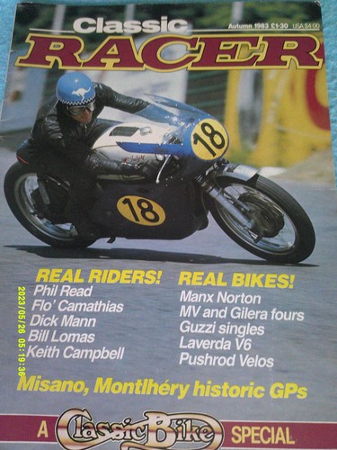 Classic racer magazine - classic, 09/83