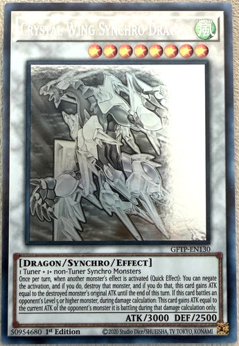 Crystal wing synchro dragon - crystal,