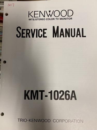 Kenwood kmt 1026a kmt1026a - kenwood, kmt-1026a