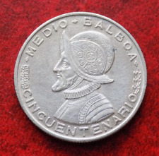 PANAMA 1/2 BALBOA 1953 Ag