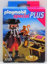 Pirata Con Forziere Playmobil Special 4783 V `13 Per Nave Dei Isola Conf Nuovo
