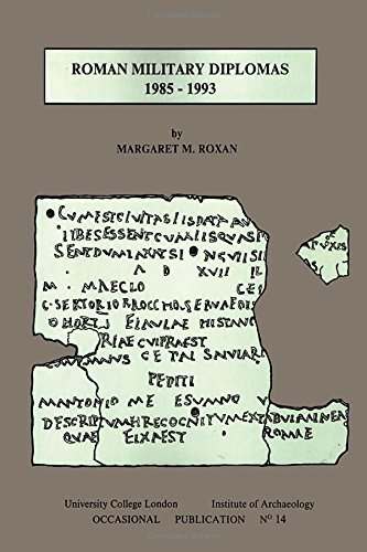 Roman military diplomas 1985 - military,