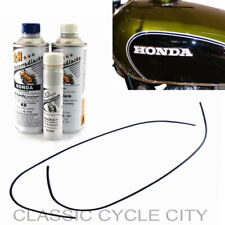 Kit vernice Honda CB 500 Four K0 K1 Candy Jade Green + strisce decorative decorazione serbatoio