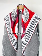 Sciarpa avvolgente seta - , twill