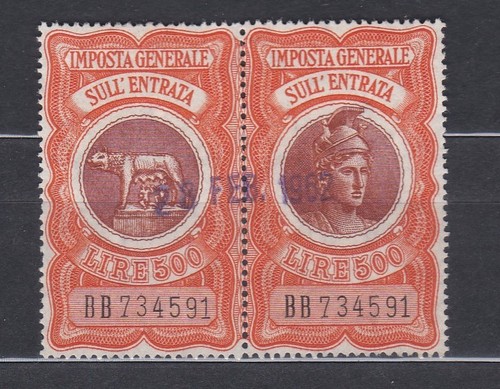 Italia 1959 marca da bollo - -,