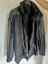 giacca moto invernale NUOVA uomo nera L