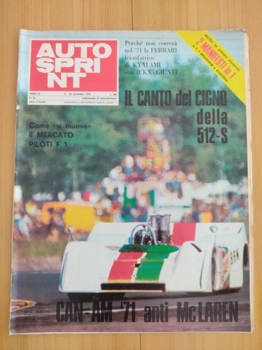 Autosprint del 1970 la - autosprint,