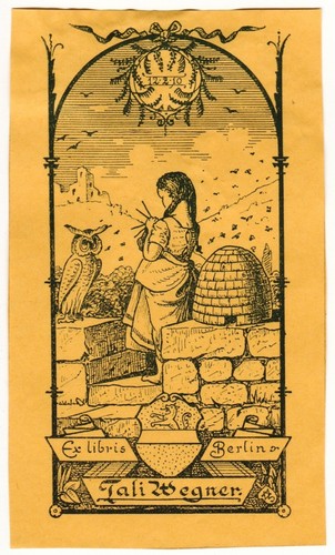 Zellner exlibris für - e.,
