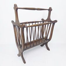 PORTARIVISTE IN LEGNO SCURO