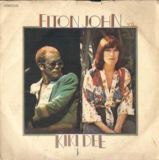 DISCO 45 GIRI    ELTON JOHN & KIKI DEE – DON'T GO BREAKING MY HEART / SNOW QUEEN