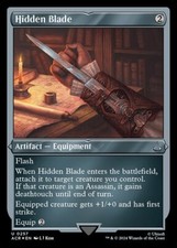Mtg hidden blade 257 - hidden, foil