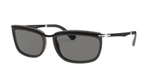 Occhiali da sole uomo PERSOL PO3229S 1091P2 Key West Ii Demiglos nero grigio 60 mm