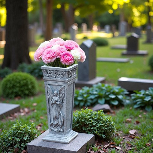 Vaso per fiori cimitero - vaso,