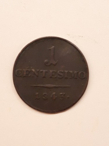 Centesimo 1843 - 1, m