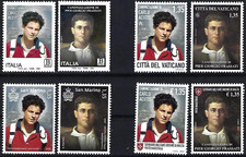 VATICANO + ITALIA + SAN MARINO + SMOM 2025 FRASSATI ACUTIS FRANCOBOLLI NUOVI