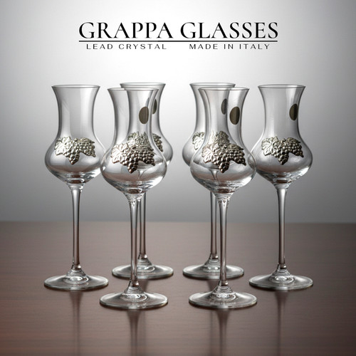 Bicchieri grappa mod - grappa, x6