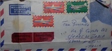 2 FRANCOBOLLI su Lettera