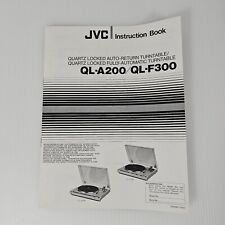 JVC QL-200, QL-F300 Manuale