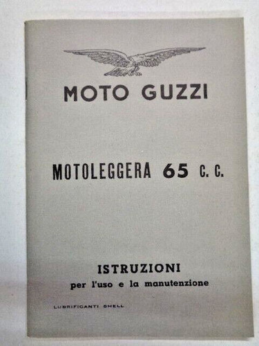 Moto guzzi motoleggera cc - motoleggera,