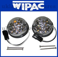 LAND ROVER DEFENDER - WIPAC LED INDICATORE ANTERIORE CHIARO 73mm - XBD500040LED, S6063
