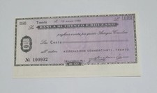 BANCA DI TRENTO E BOLZANO LIRE