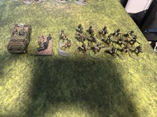 Bolt Action Miniatures 28mm US Army e Trasporto Anfibio Pro Dipinto