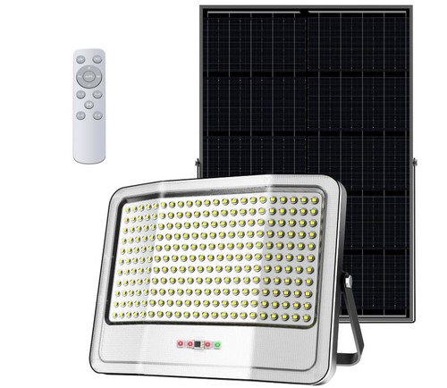 Faro solare led - curvato, lati