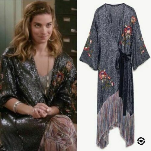 Zara abito paillettes - zara, ricamato