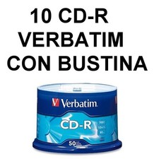 10 CD-R 700 MB VERBATIM 700MB