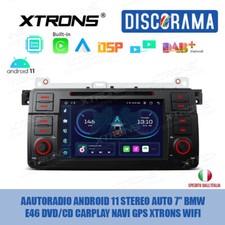 AUTORADIO ANDROID 11 STEREO AUTO 7" BMW E46 DVD/CD CARPLAY NAVI GPS XTRONS WIFI 