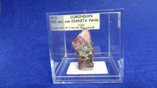 MINERALE " CORINDONE CON CIANITE VERDE "  - (LUMINESCENTE) - INDIA -