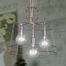 Retro Industrial Iron 3 Light