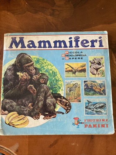 Album figurine mammiferi - album,