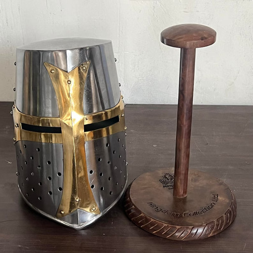 Elmetto cavaliere crociato - elmetto,