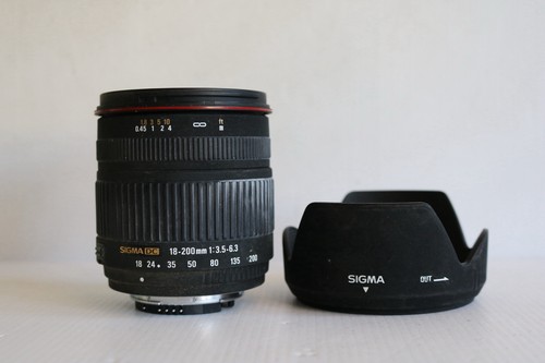 Sigma 200mm 6 - 18-200mm, af