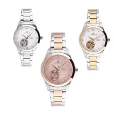 Lorenz Diva Automatic Orologio da donna automatico in acciaio con tourbillon