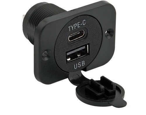 Elc doppia presa - doppia, usb