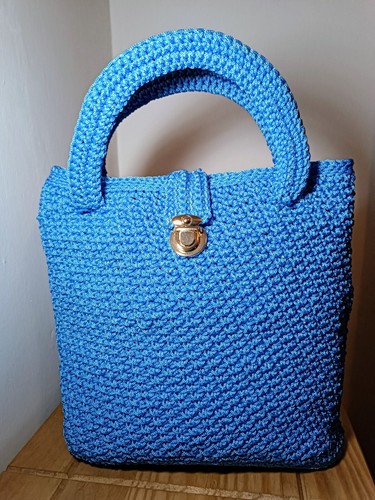 Borsa fatta mano uncinetto - a,