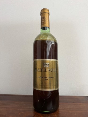 Marlunghe moscato amaro 1987 - 1987,